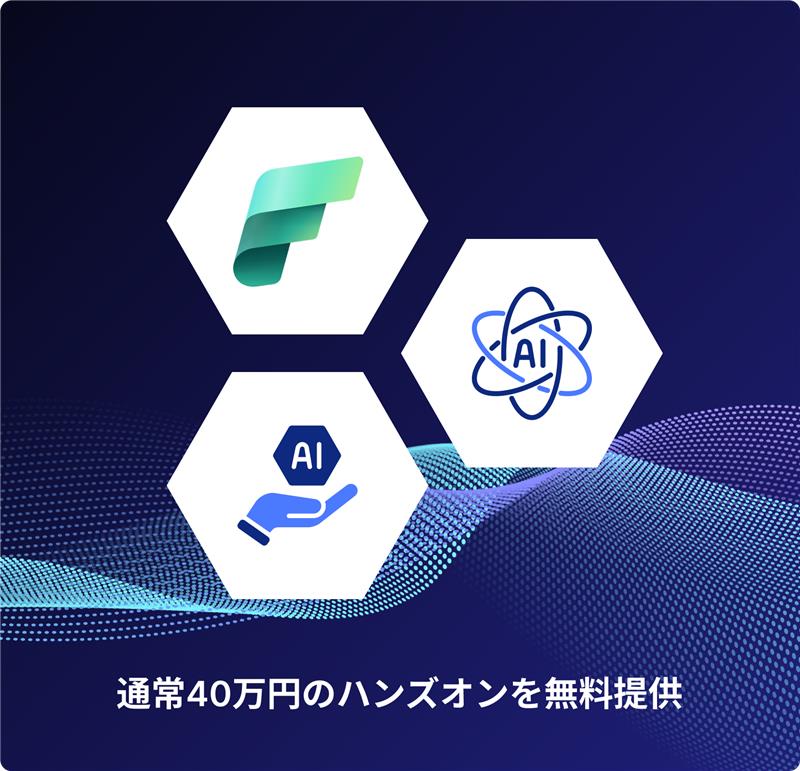 特典1 Microsoft Fabric導入支援開始キャンペーン
